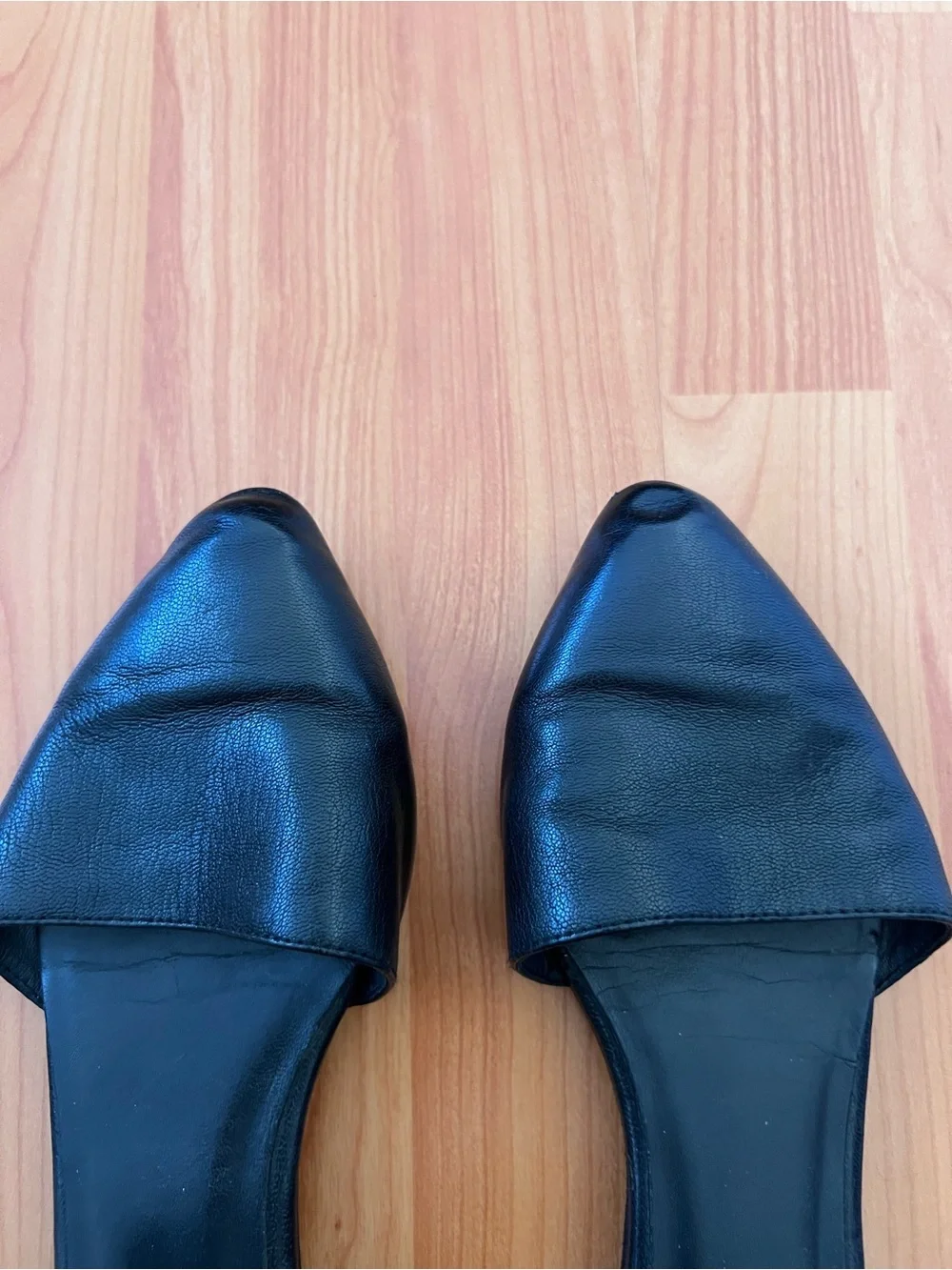 Eileen Fisher Allot Tumbled Leather Flat